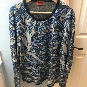 Missoni Linen Blue Sweater